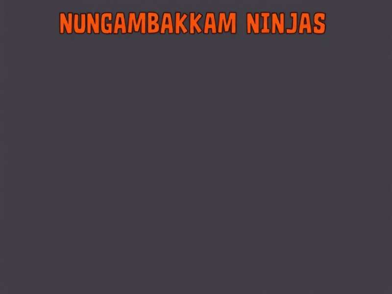 Nungambakkam Ninjas Game Banner
